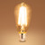 ST19 Dusk to Dawn LED Edison Light Bulb, 60 Watt Equal, 800 Lumens, 2700K Warm White (2 Pack)