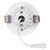 2 in. Slim Round Recessed Anti-Glare LED Downlight, White Trim, Canless IC Rated, 600 Lumens, 5 CCT 2700K-5000K
