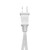 12 ft. 6 Outlet Twin Extension Cord, 2-Prong Power Strip (2 Pack)