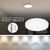 9 in. LED Flush Mount Ceiling Light, 5 CCT 2700K-5000K, 1500 Lumens, Dimmable