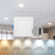 6 in. Slim Square Recessed LED Downlight, Canless IC Rated, 1000 Lumens, 5 CCT Color Selectable 2700K-5000K (12 Pack)