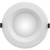 10 in. Recessed Commercial LED Downlight, Selectable Color Temperature / Wattage, up to 3000 Lumens