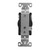 20A Single Receptacle Outlet for Appliances, Commercial Grade, NEMA 5-20, White, Wall Plate Included (2-Pack)