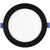 6 in. Slim Recessed LED Downlight, Black Trim, Canless IC Rated, 1000 Lumens, 5 CCT Color Selectable 2700K-5000K