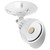 LED Outdoor Flood Wall Light, Exterior Security Light, 950 Lumens, 3000K Warm White, White (2 Pack)