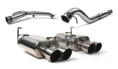 Perrin 11+ Subaru STi/WRX Sedan Brushed Cat-Back Exhaust Perrin 11+ Subaru STi/WRX Sedan Brushed Cat-Back Exhaust