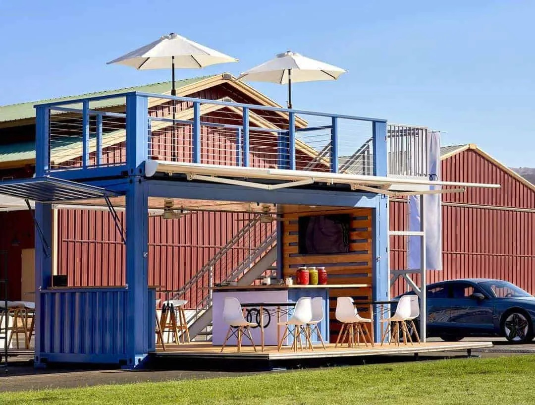 EP1002 Brand Activation 30 x 30 | Double Deck Shipping Containers