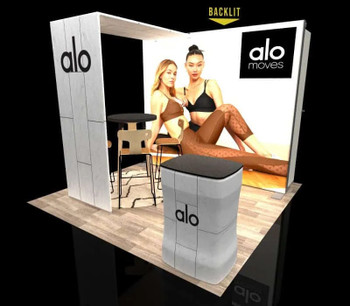Radiant PO8929A-Center 10 x 10 Trade Show Display