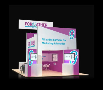 20 x 30 trade show booth by ExpoMarketing - featured image