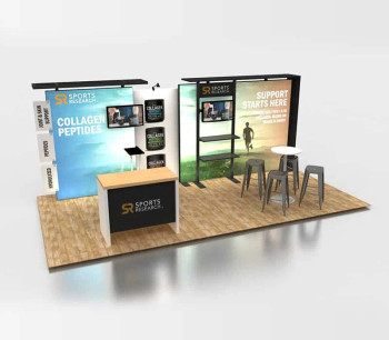 Meridian PO5667F 10 x 20 Trade Show Display