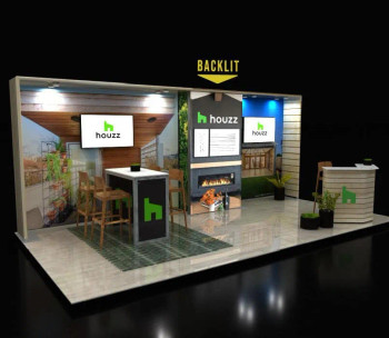 Radiant PO8456E 10 x 20 Trade Show Display