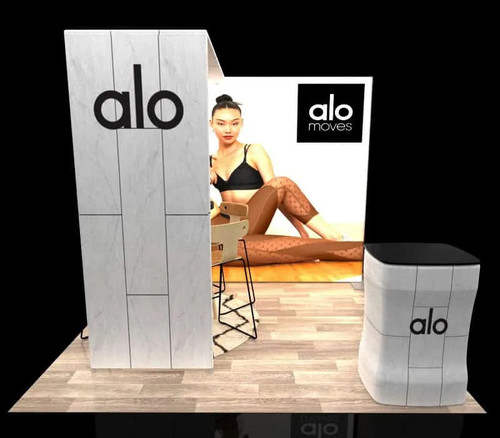 Radiant PO8929A-Center 10 x 10 Trade Show Display