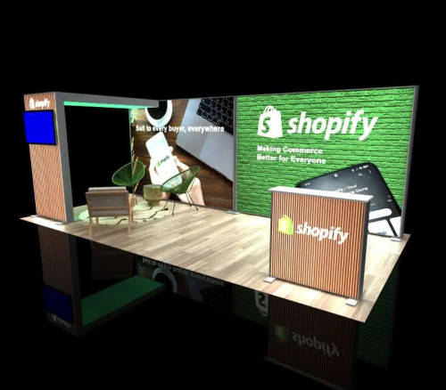 Beacon 10 x 20 Lightbox DA Portable Trade Show Display Beacon 10 x 20 Lightbox DA Portable Trade Show Display