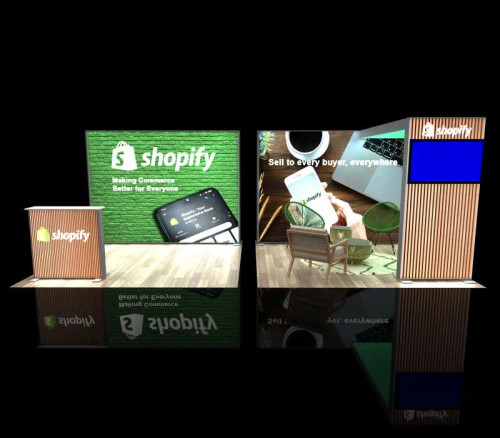 Beacon 10 x 20 Lightbox DA ModularTrade Show Display Beacon 10 x 20 Lightbox DA ModularTrade Show Display