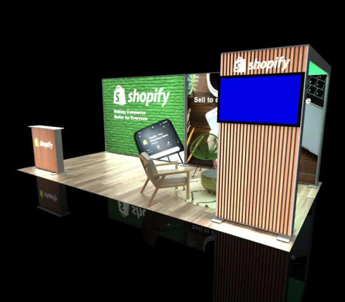 Beacon 10 x 20 Lightbox DA Portable and Modular Trade Show Display Beacon 10 x 20 Lightbox DA Portable and Modular Trade Show Display