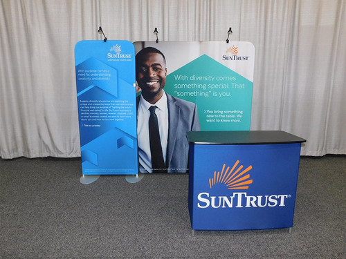 Medallion 103A Portable Trade Show Display Client Example 1 Medallion 103A Portable Trade Show Display Client Example 1