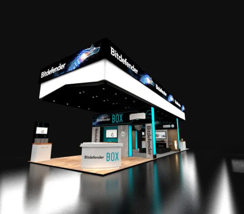 20 x 60 CES Island exhibit-led graphics 20 x 60 CES Island exhibit-led graphics