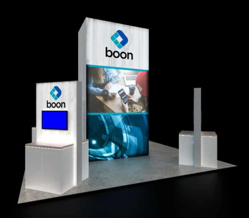 boon 20x20-island trade show exhibit boon 20x20-island trade show exhibit