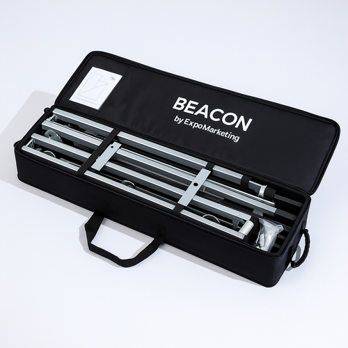 Shipping case for Beacon 10 x 20 MA Backlit Trade Show Display