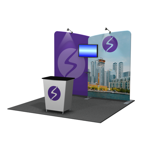 Medallion 104B 10' x 10' portable trade show exhibit