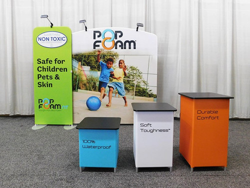 Medallion 110 10' x 10' Portable Trade Show Display Client Example Medallion 110 10' x 10' Portable Trade Show Display Client Example