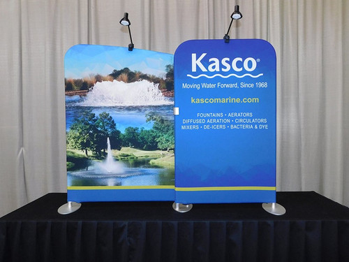 Medallion 006 Tabletop Portable Trade Show Display Client Example