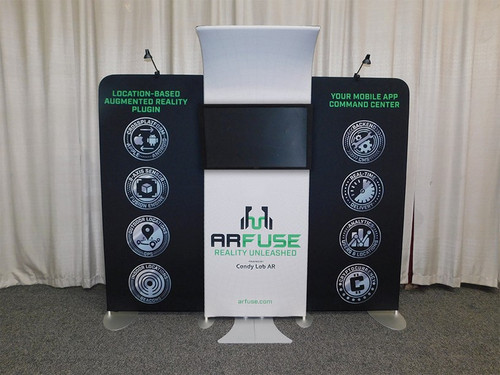 Medallion 114 10' x 10' Portable Trade Show Display Client Example Medallion 114 10' x 10' Portable Trade Show Display Client Example