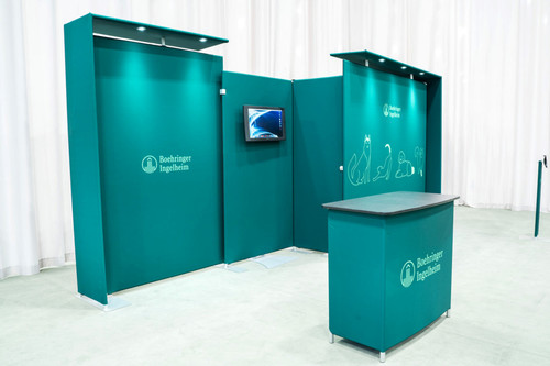 Medallion 223 10' x 20' Portable Trade Show Display Client Example Medallion 223 10' x 20' Portable Trade Show Display Client Example