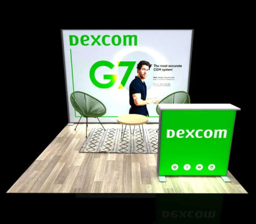 Beacon 118″ x 94.49″ Lightbox Package trade show display Beacon 118″ x 94.49″ Lightbox Package trade show display