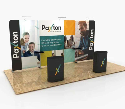 WT Modular Kit B1D1B1 10' x 20' Trade Show Display WT Modular Kit B1D1B1 10' x 20' Trade Show Display
