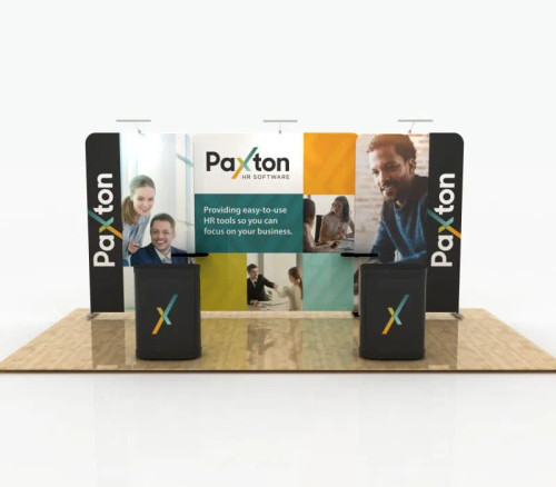 WT Modular Kit B1D1B1 10' x 20' Trade Show Display with monitor mount WT Modular Kit B1D1B1 10' x 20' Trade Show Display with monitor mount