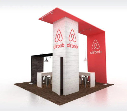 20 x 20 custom trade show booth
