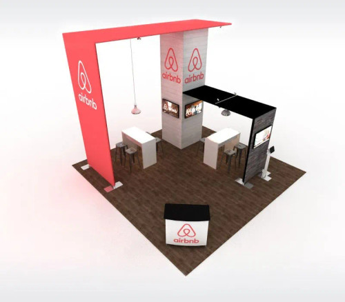 Medallion2 4003 20 x 20 custom trade show display