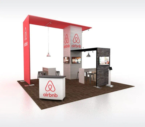 Medallion2 4003 20 x 20 custom trade show display Medallion2 4003 20 x 20 custom trade show display
