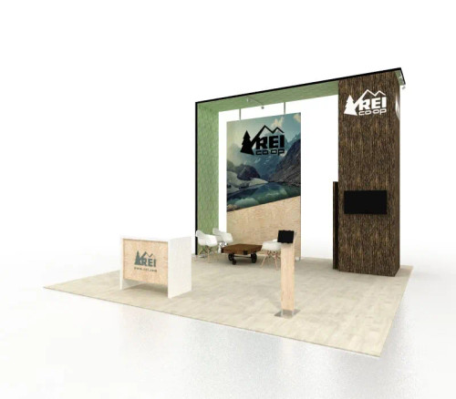 Medallion2 4004 20 x 20 trade show booth Medallion2 4004 20 x 20 trade show booth