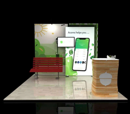 Radiant 107 10 x 10 Backlit Trade Show Booth Radiant 107 10 x 10 Backlit Trade Show Booth