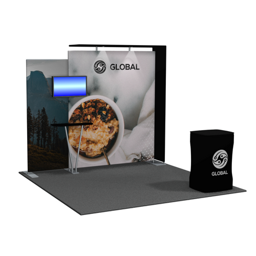 Medallion 122B 10' x 10' Portable Trade Show Display Medallion 122B 10' x 10' Portable Trade Show Display