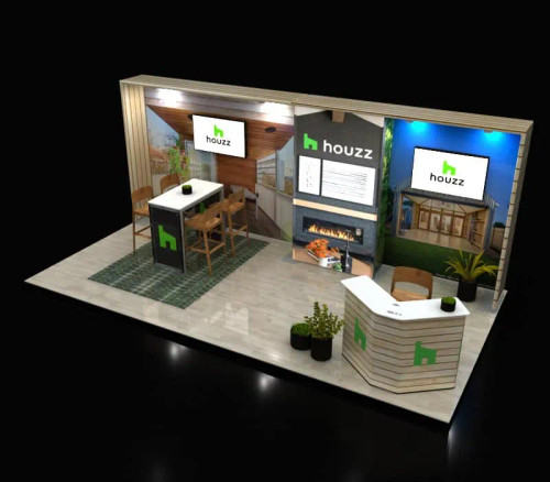 Radiant PO8456E 10 x 20 Trade Show Display