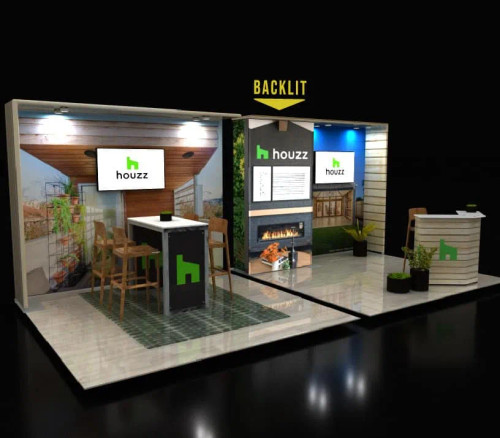 Radiant PO8456E 10 x 20 Trade Show Display