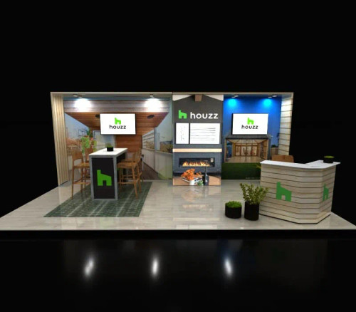 Radiant PO8456E 10 x 20 Trade Show Display