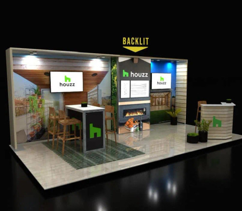 Radiant PO8456E 10 x 20 Trade Show Display Radiant PO8456E 10 x 20 Trade Show Display