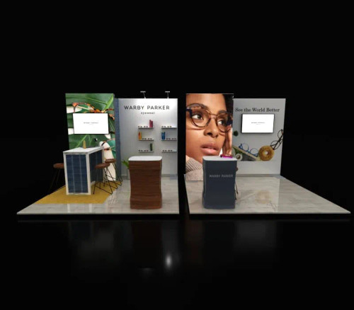 Radiant PO8546B 10 x 20 Trade Show Display