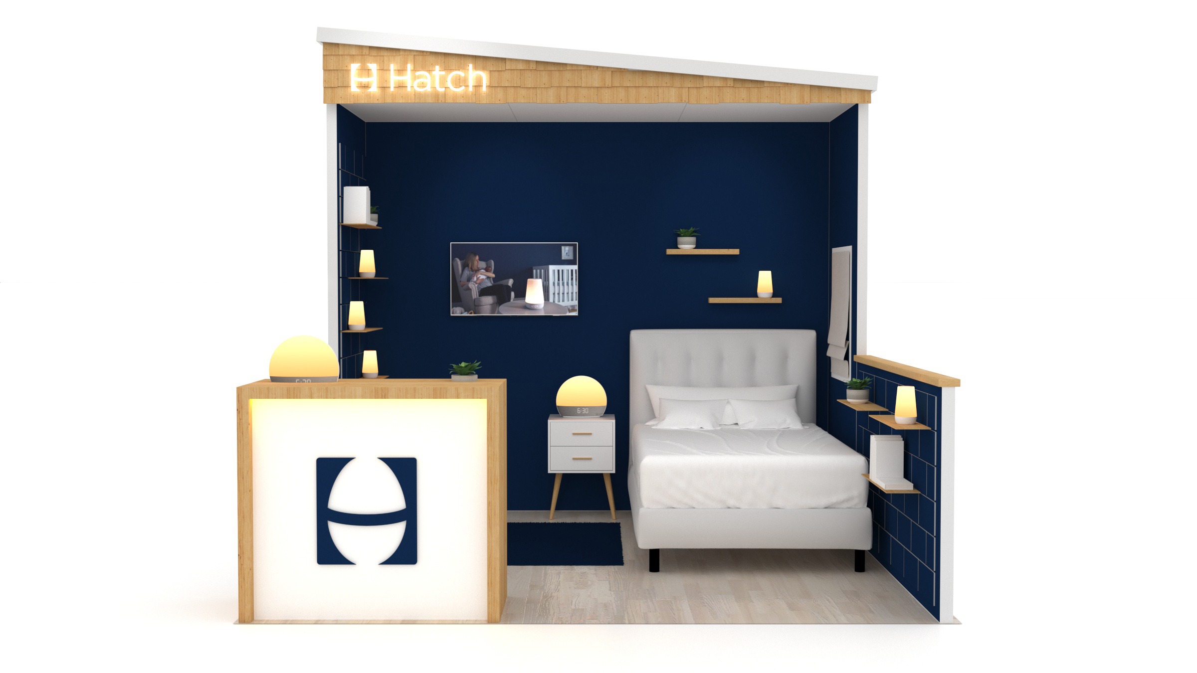 10'x10' custom trade show displays