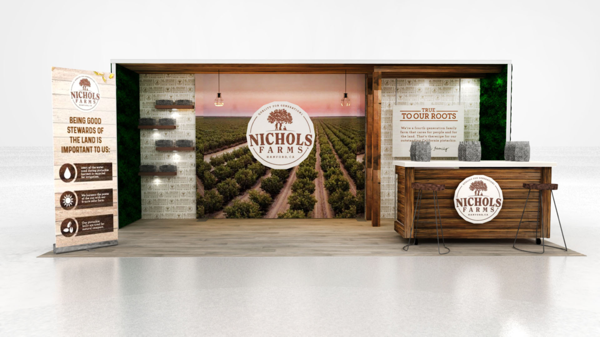 10'x20' custom trade show booths