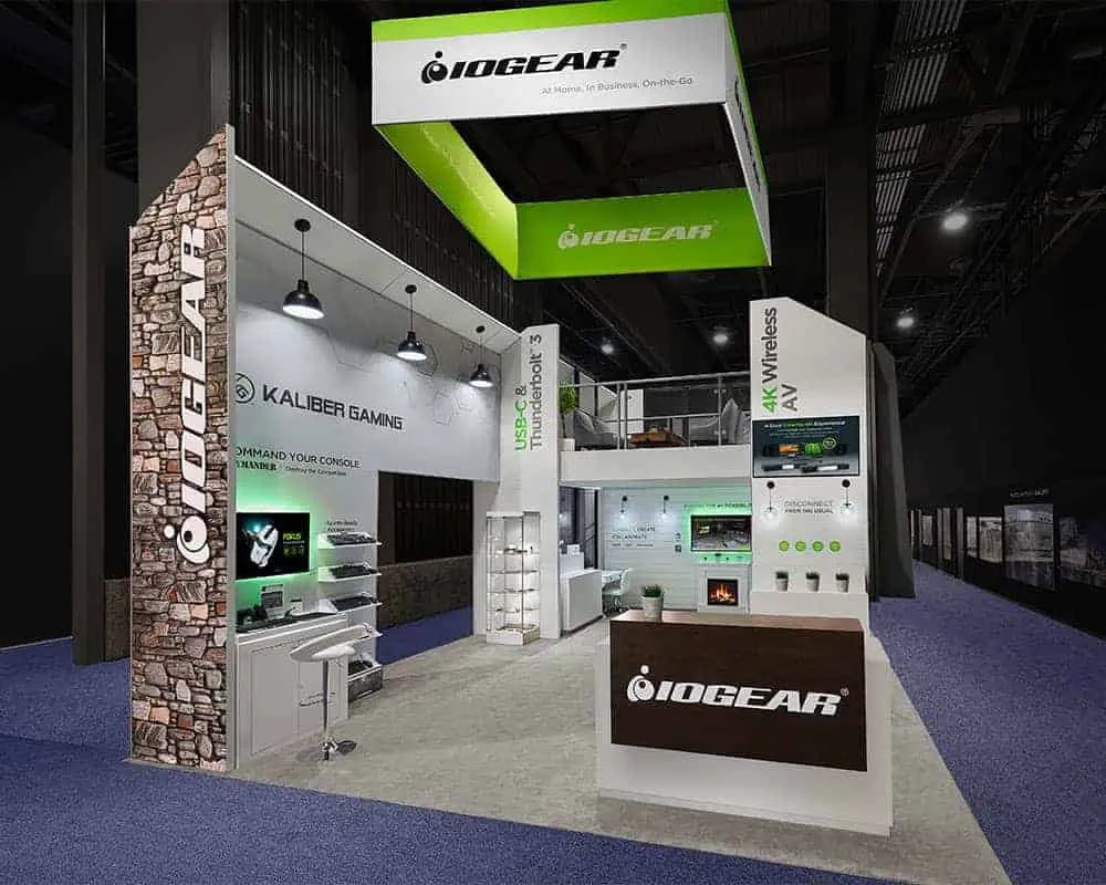 A Trade Show Booth for Consumer Electronic Show CE