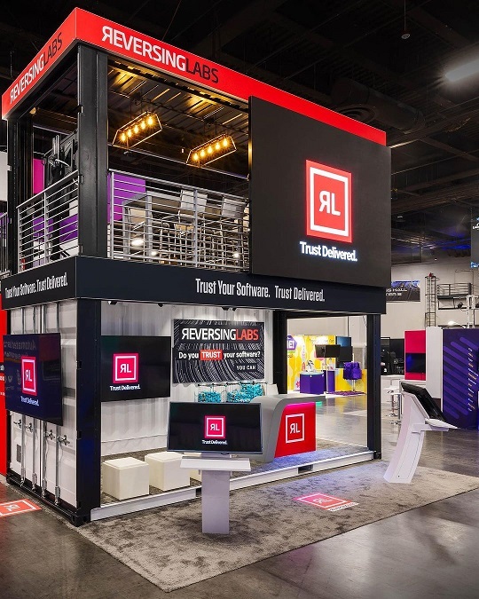 custom shipping container trade show booths