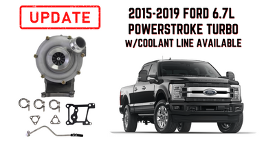 Turbo Update: Ford 6.7L with Available Coolant Line Turbo Update: Ford 6.7L with Available Coolant Line