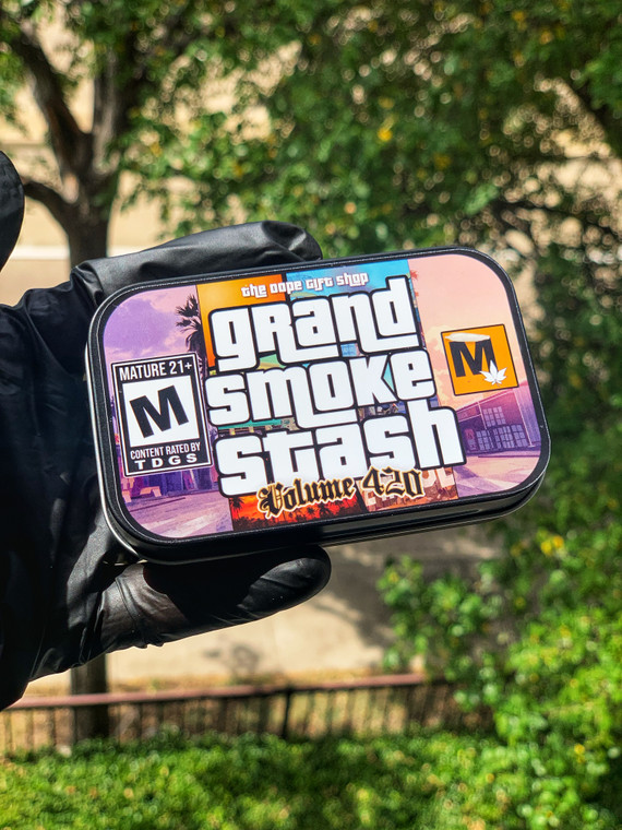 Grand Smoke Stash Tin