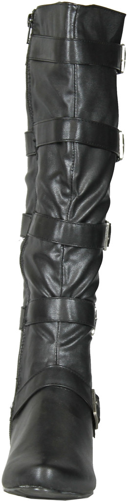 Gomax Womens Agatha Cute Fashion Boots With Buckle Detail