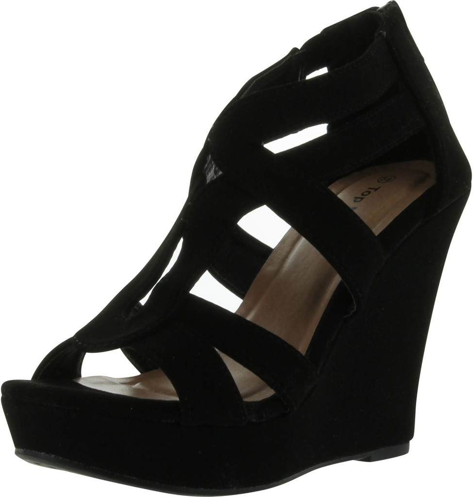 Top Moda Womens Lindy-3 Wedge Sandals